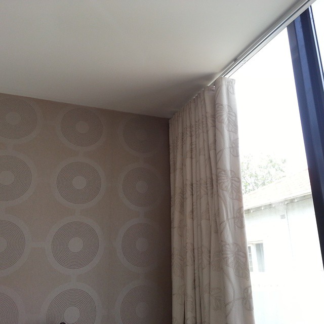 Example of curtains and blinds