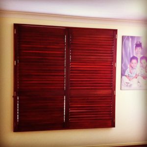 Example of Basswood Shutters