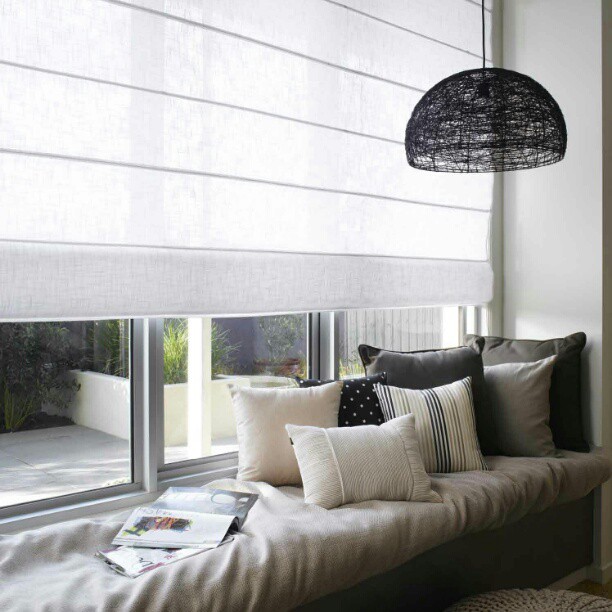 Example of roman blinds