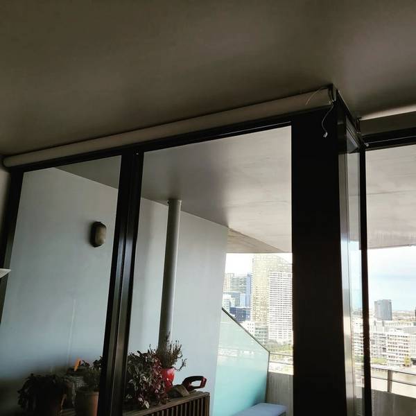 Installation of internal blackout and screen blinds