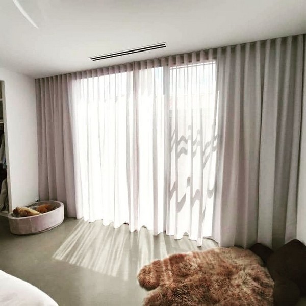 Motorized roller blinds and curtains.
