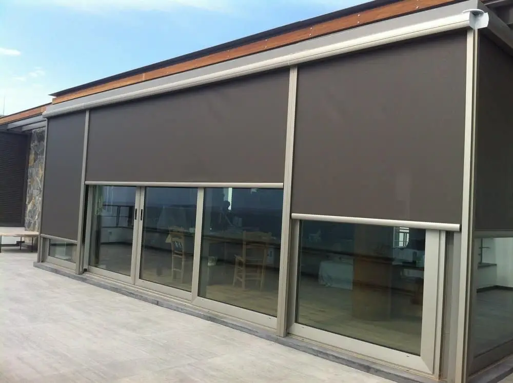 indesignblinds zip screen and drop down blinds