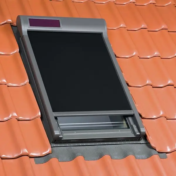 External Skylight Blinds Black