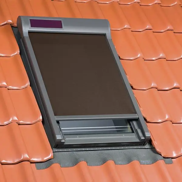 External Skylight Blinds Cinnamon