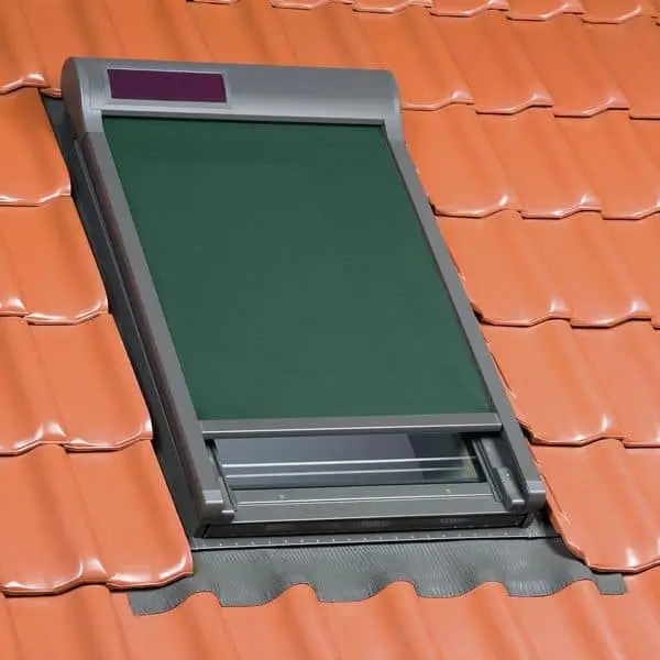 External Skylight Blinds Heritage Green