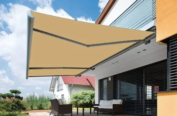 Folding Arm Awnings Vegas Sandstone Folding Arm Awnings Vegas Sandstone